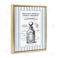 Lettered and Lined | French Perfume on Stripes