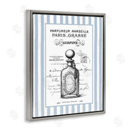 Lettered and Lined | French Perfume on Stripes