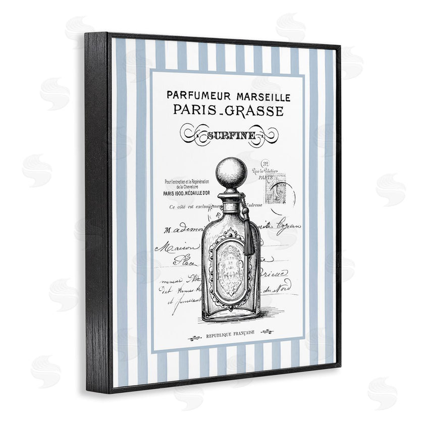 Lettered and Lined | French Perfume on Stripes
