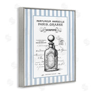 Lettered and Lined | French Perfume on Stripes