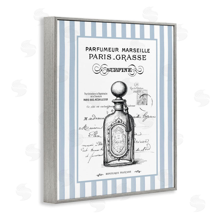 Lettered and Lined | French Perfume on Stripes