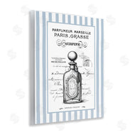 Lettered and Lined | French Perfume on Stripes