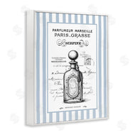 Lettered and Lined | French Perfume on Stripes