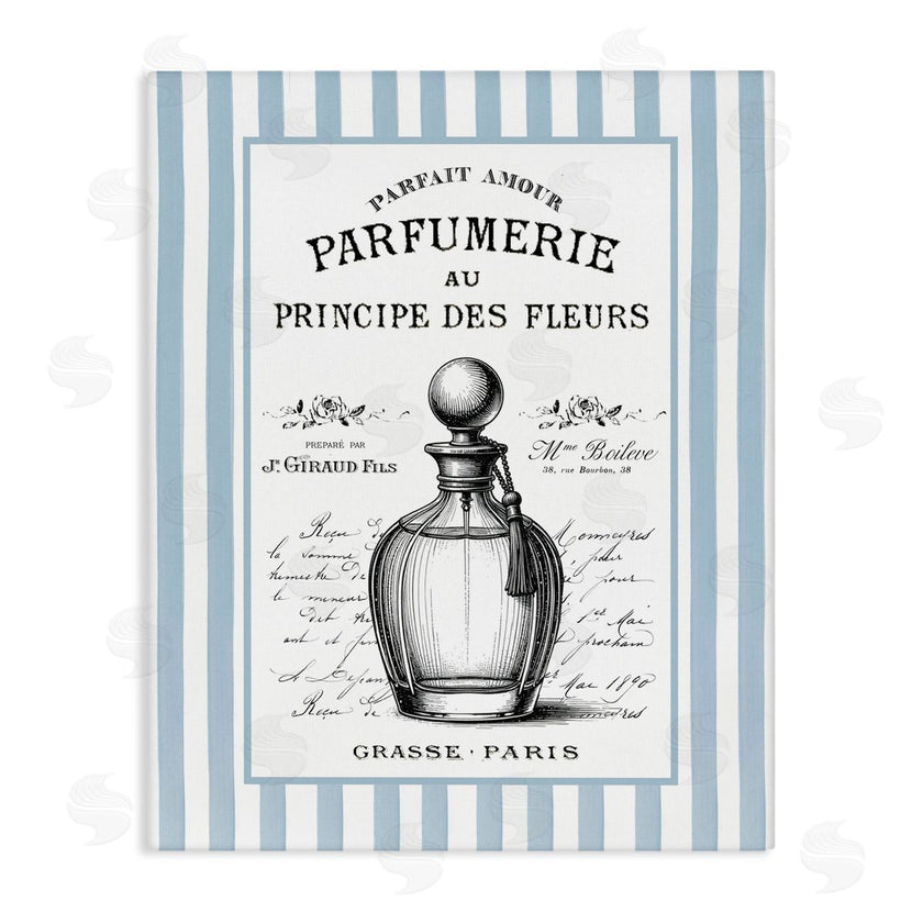 Lettered and Lined | Vintage Fragrance on Stripes