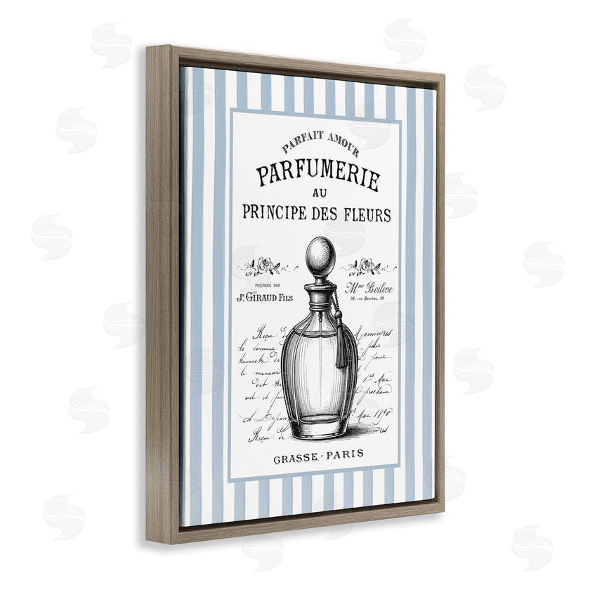 Lettered and Lined | Vintage Fragrance on Stripes