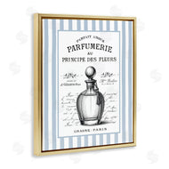 Lettered and Lined | Vintage Fragrance on Stripes