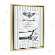 Lettered and Lined | La Baignoire on Stripes