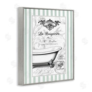 Lettered and Lined | La Baignoire on Stripes