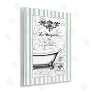 Lettered and Lined | La Baignoire on Stripes