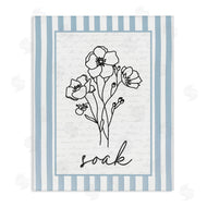 Lettered and Lined | Soak Striped Bath Flowers