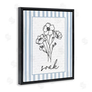 Lettered and Lined | Soak Striped Bath Flowers
