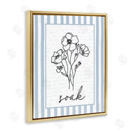 Lettered and Lined | Soak Striped Bath Flowers