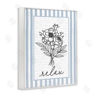 Lettered and Lined | Relax Striped Bath Flowers
