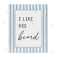 Lettered and Lined | I Like His Beard Stripes