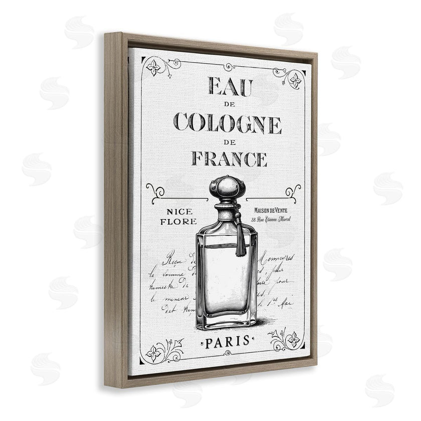 Lettered and Lined | Vintage French Cologne