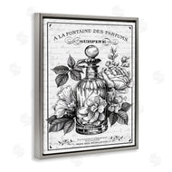 Lettered and Lined | Vintage French Perfume & Blossoms