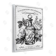Lettered and Lined | Vintage French Perfume & Blossoms