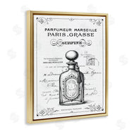 Lettered and Lined | Vintage French Luxury Bottle