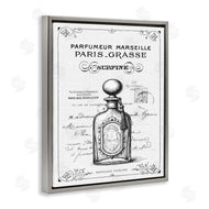 Lettered and Lined | Vintage French Luxury Bottle