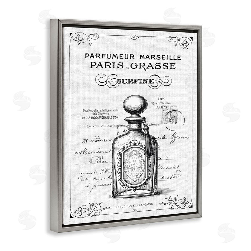 Lettered and Lined | Vintage French Luxury Bottle