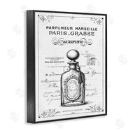 Lettered and Lined | Vintage French Luxury Bottle