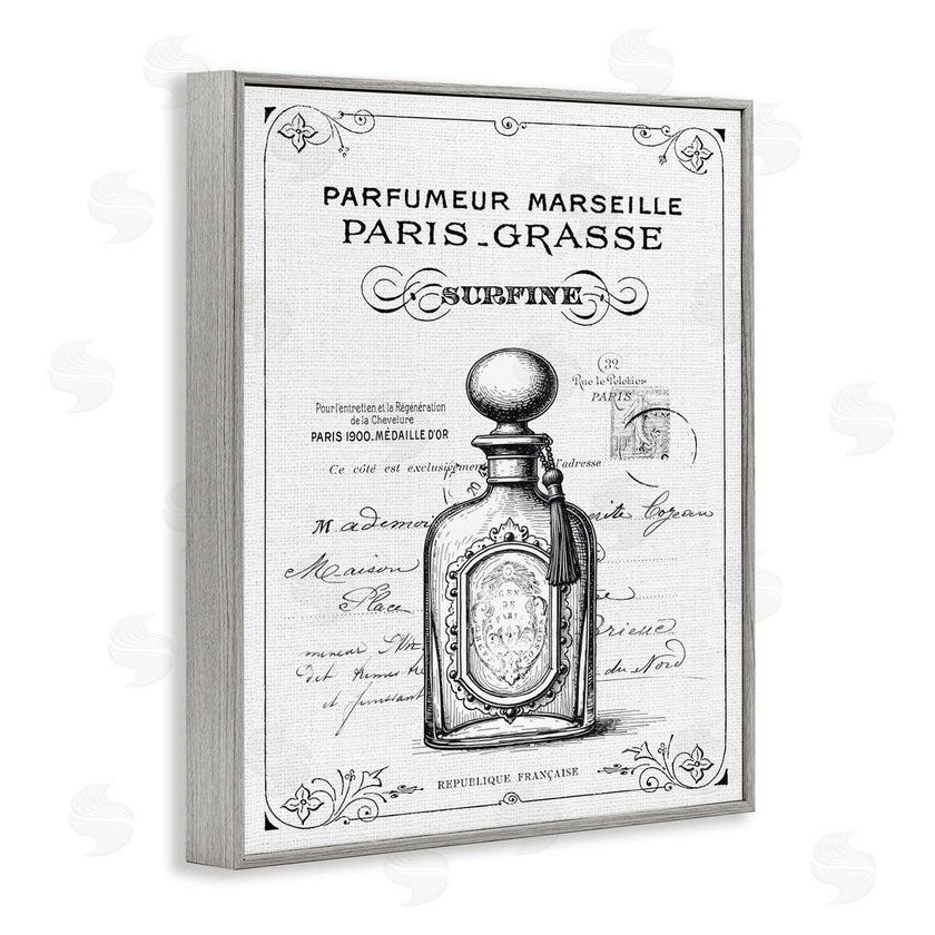 Lettered and Lined | Vintage French Luxury Bottle