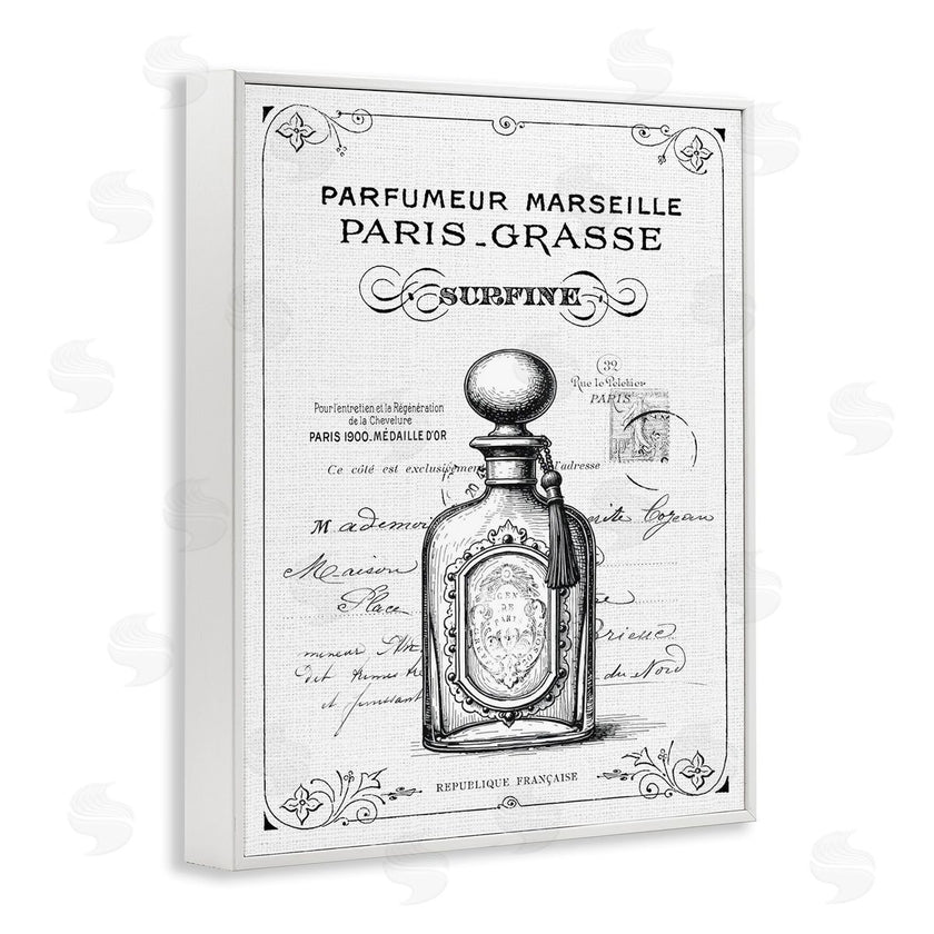 Lettered and Lined | Vintage French Luxury Bottle