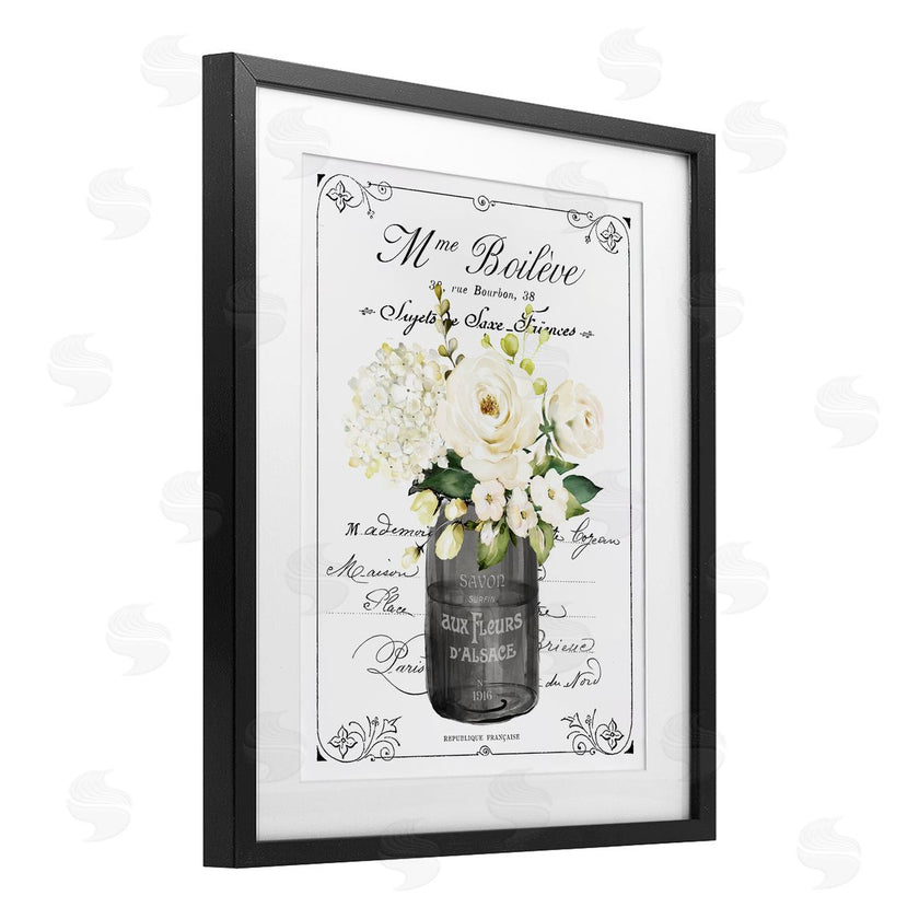 Lettered and Lined | French Vintage Flowers with Script
