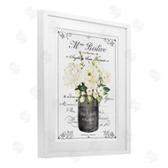 Lettered and Lined | French Vintage Flowers with Script