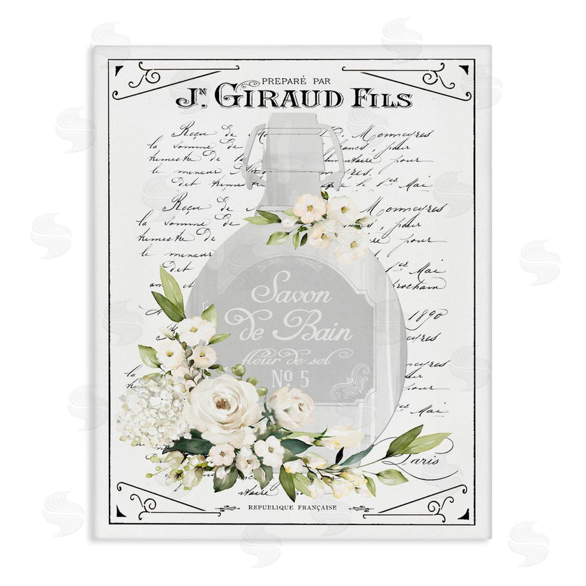 Lettered and Lined | French White Bath Soap