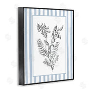 Lettered and Lined | Herbs with Striped Border
