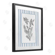 Lettered and Lined | Herbs with Striped Border