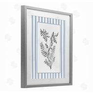 Lettered and Lined | Herbs with Striped Border