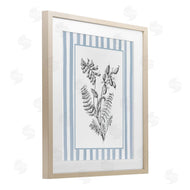 Lettered and Lined | Herbs with Striped Border