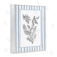 Lettered and Lined | Herbs with Striped Border