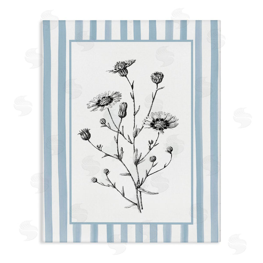 Lettered and Lined | Herbs in Striped Border