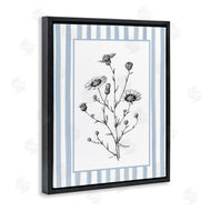 Lettered and Lined | Herbs in Striped Border