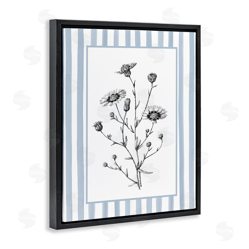 Lettered and Lined | Herbs in Striped Border