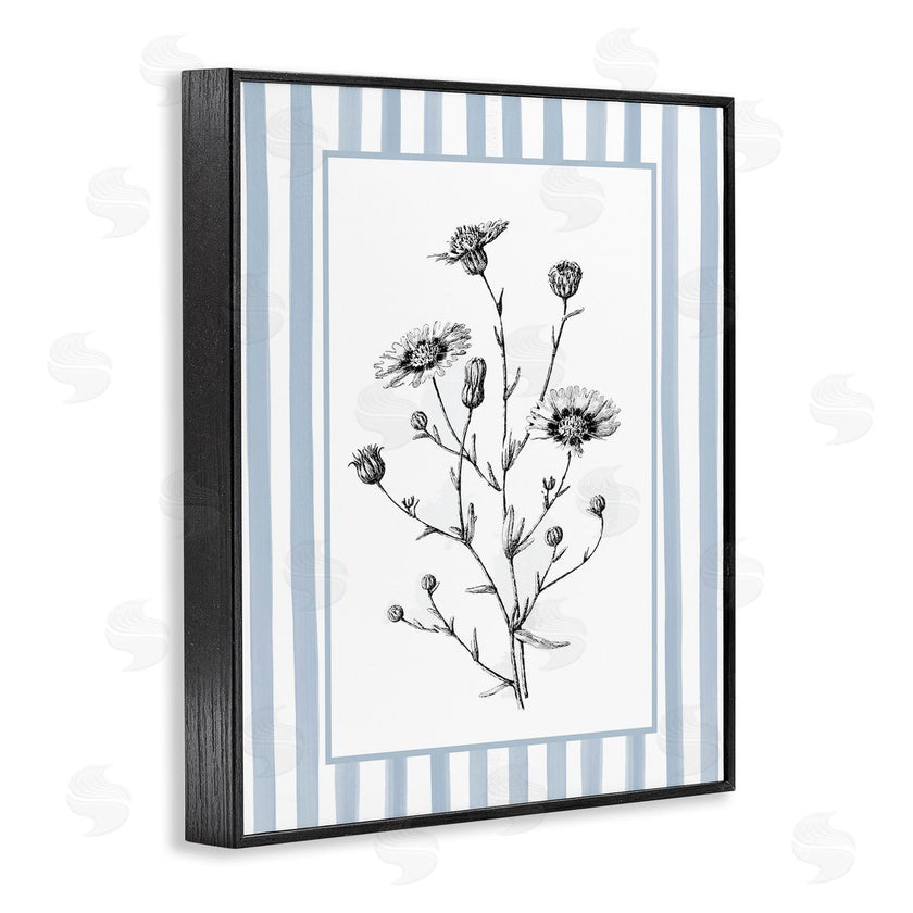 Lettered and Lined | Herbs in Striped Border