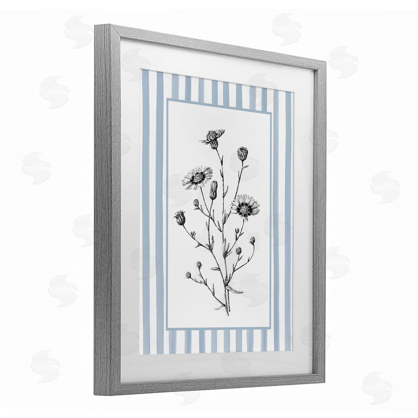 Lettered and Lined | Herbs in Striped Border