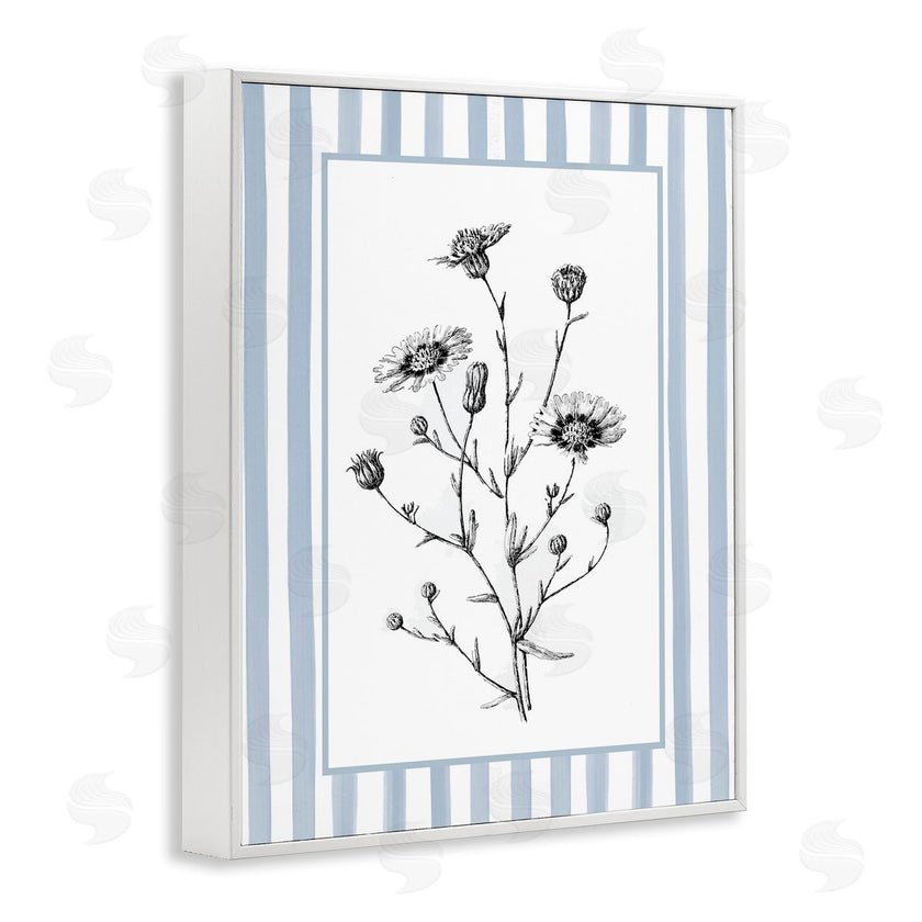Lettered and Lined | Herbs in Striped Border