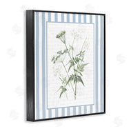 Lettered and Lined | Vintage Herbs Blue Stripes
