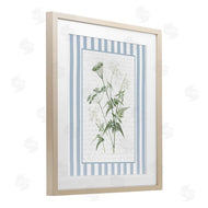 Lettered and Lined | Vintage Herbs Blue Stripes