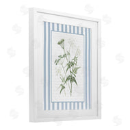 Lettered and Lined | Vintage Herbs Blue Stripes