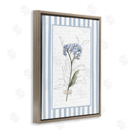 Lettered and Lined | Striped Cottage Herb Sketch