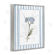 Lettered and Lined | Striped Cottage Herb Sketch