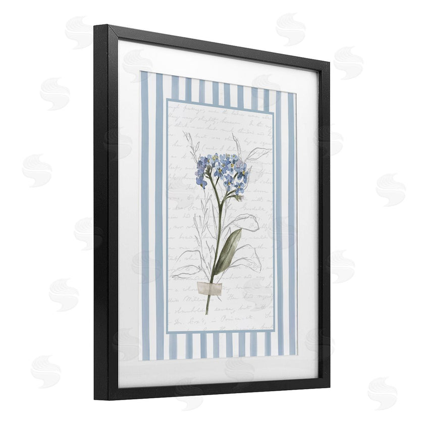 Lettered and Lined | Striped Cottage Herb Sketch