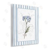 Lettered and Lined | Striped Cottage Herb Sketch