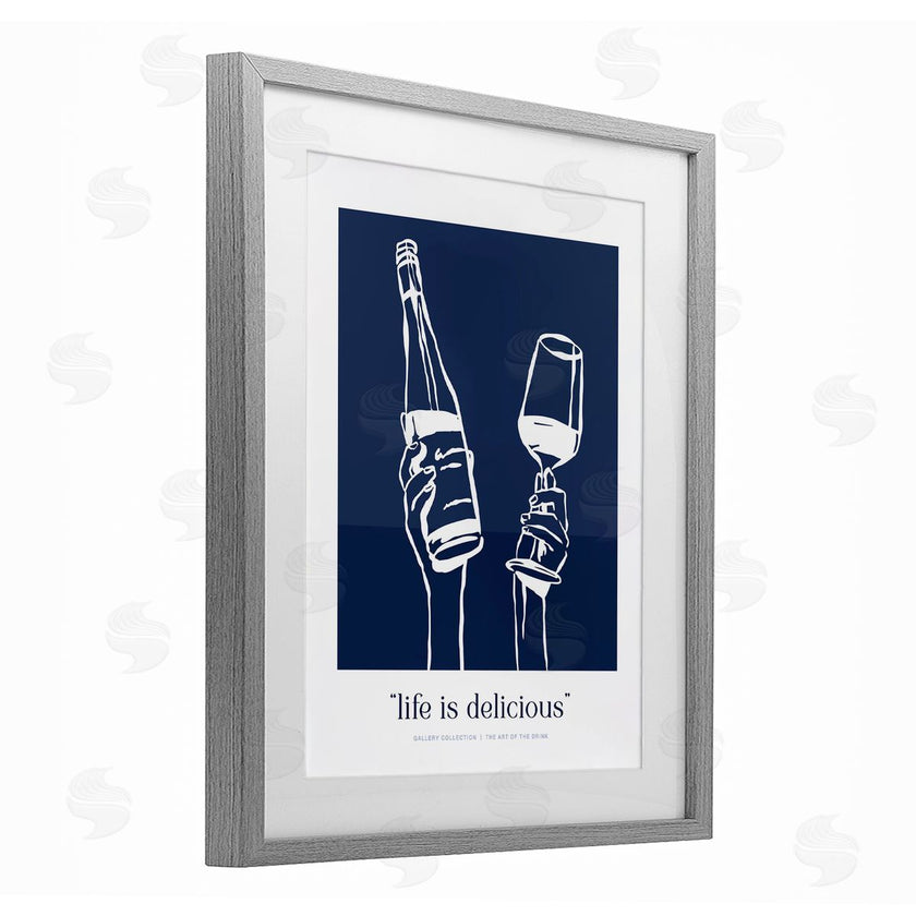 Lettered and Lined | Navy Life Is Delicious