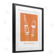 Lettered and Lined | Orange Life Is Delicious